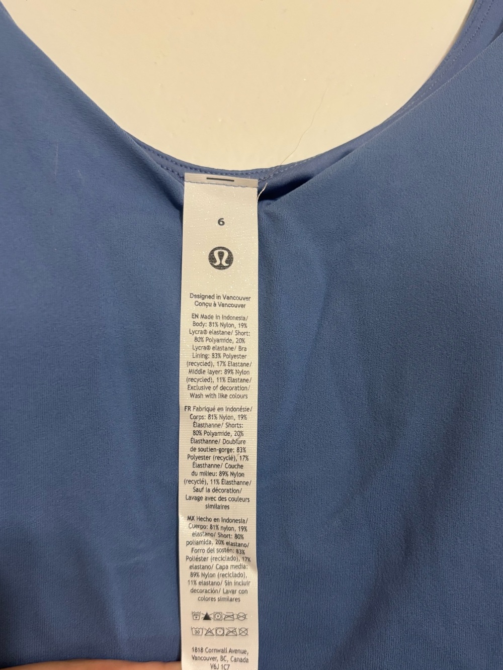 lululemon athletica Light Blue Scoop Neck Tank Dress - Picture 4 of 6